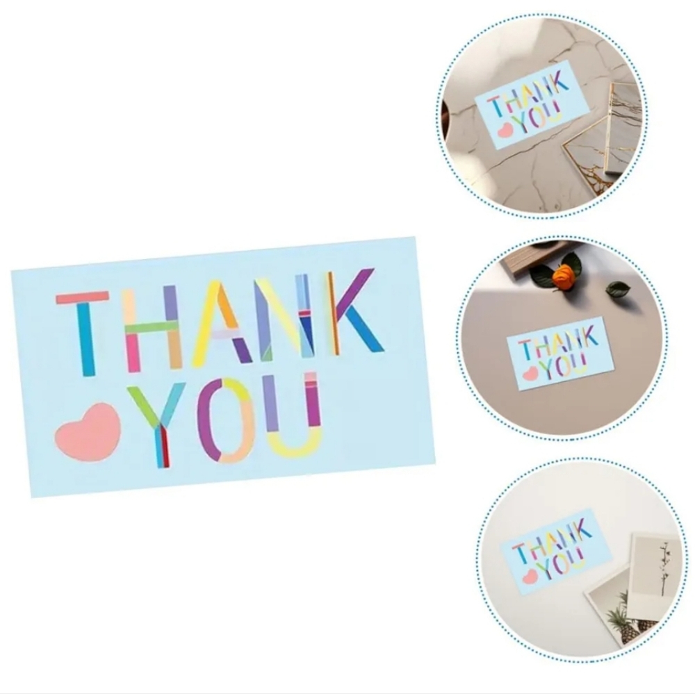 100 Thank You Cards - Picture 2 of 2